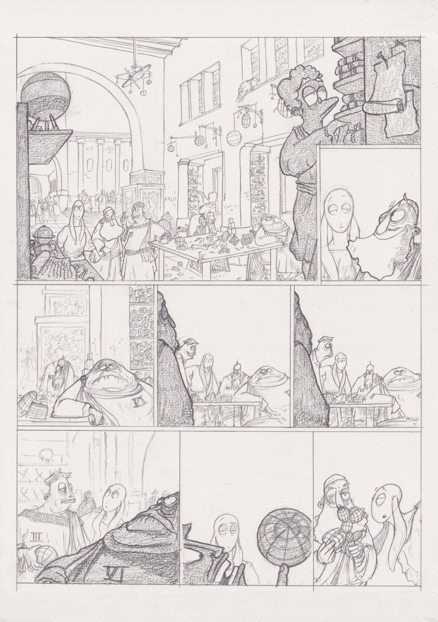 Geographia - Planche originale n°19