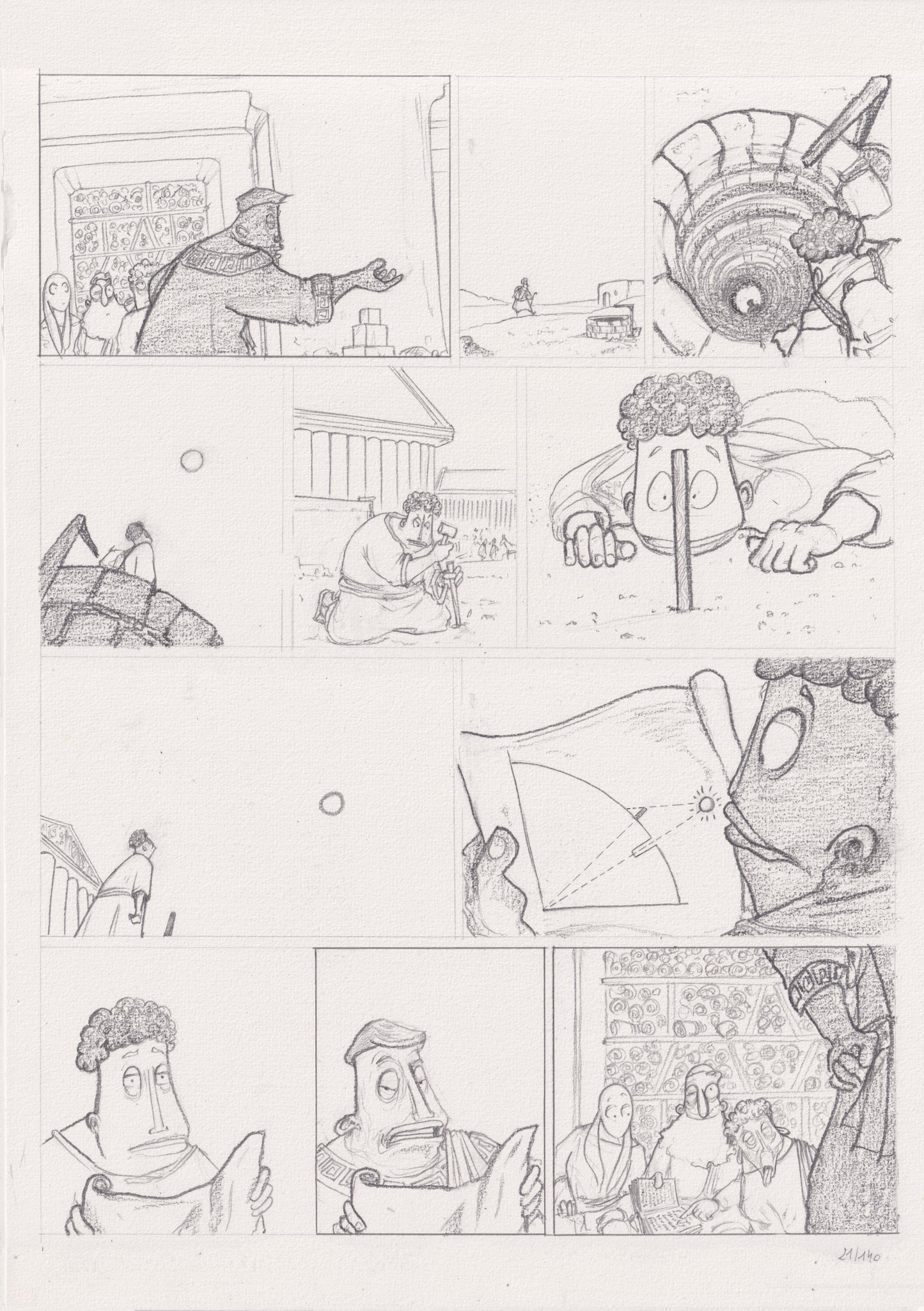 Geographia - Planche originale n°21