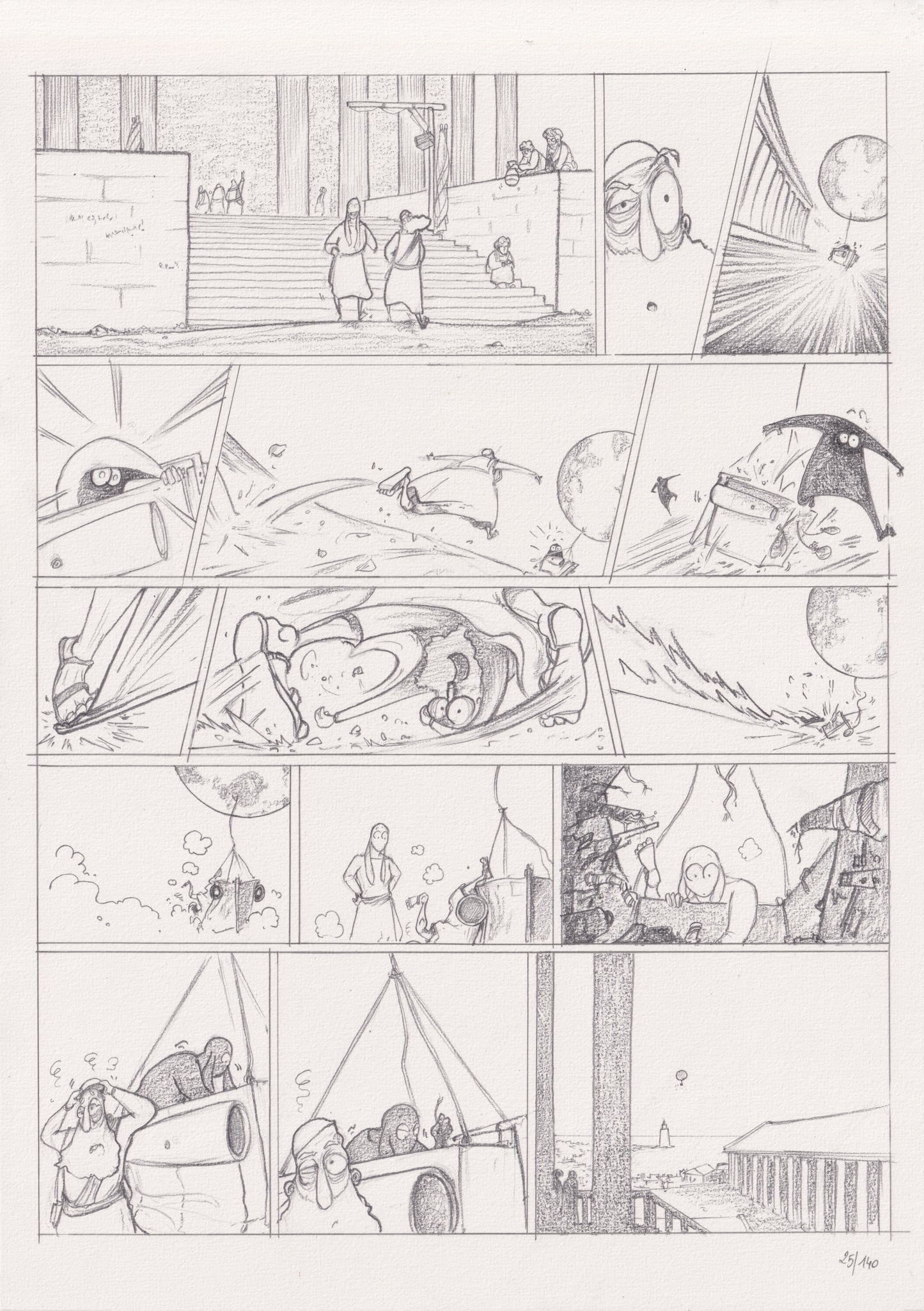 Geographia - Planche originale n°25