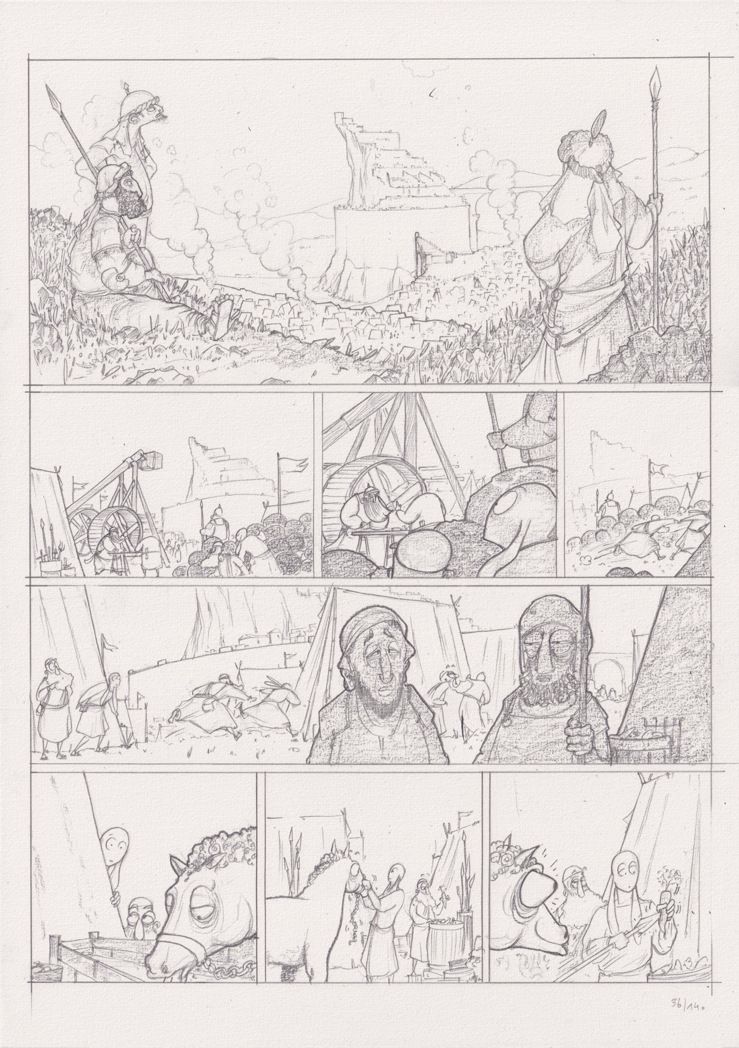 Geographia - Planche originale n°36