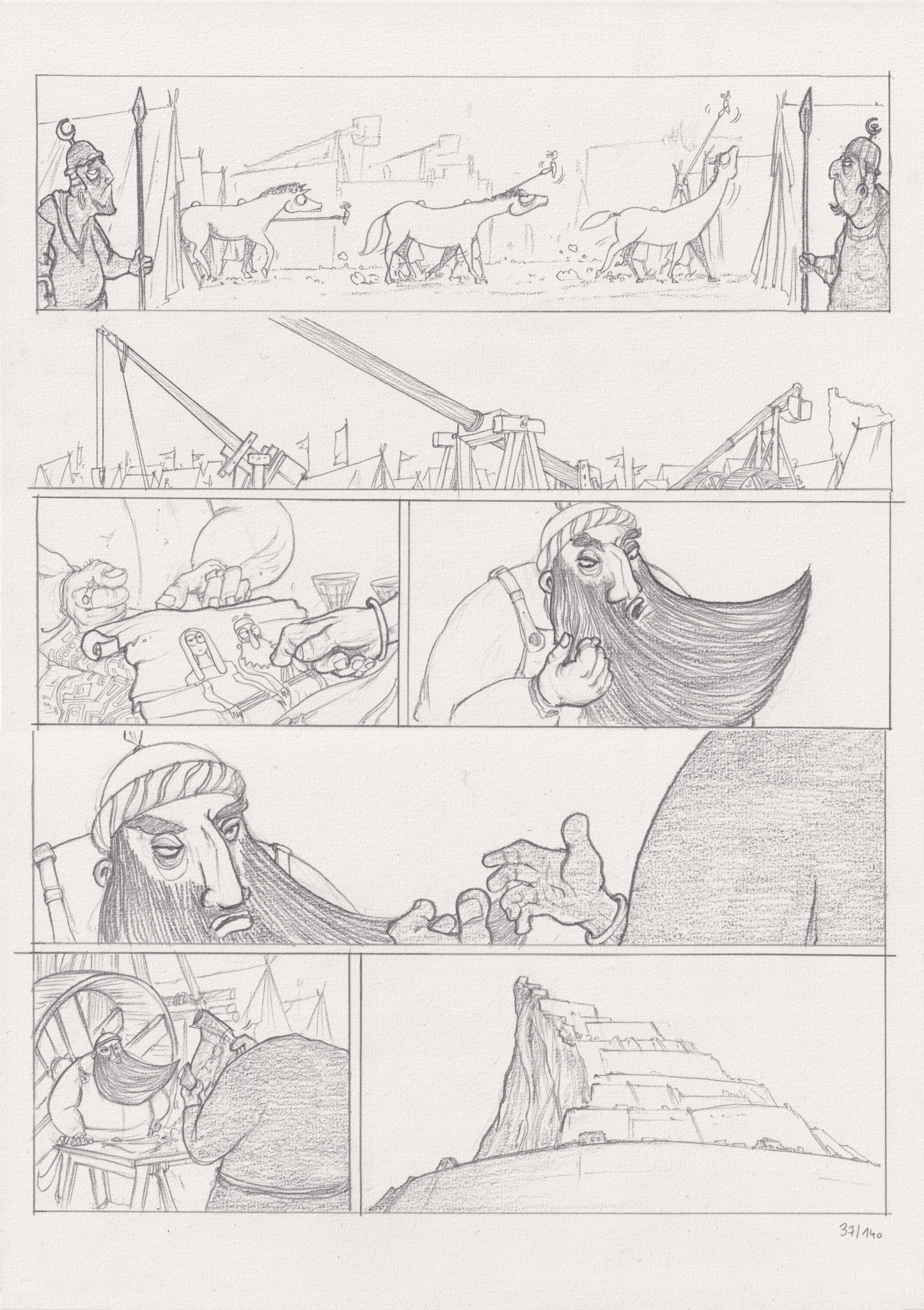 Geographia - Planche originale n°37