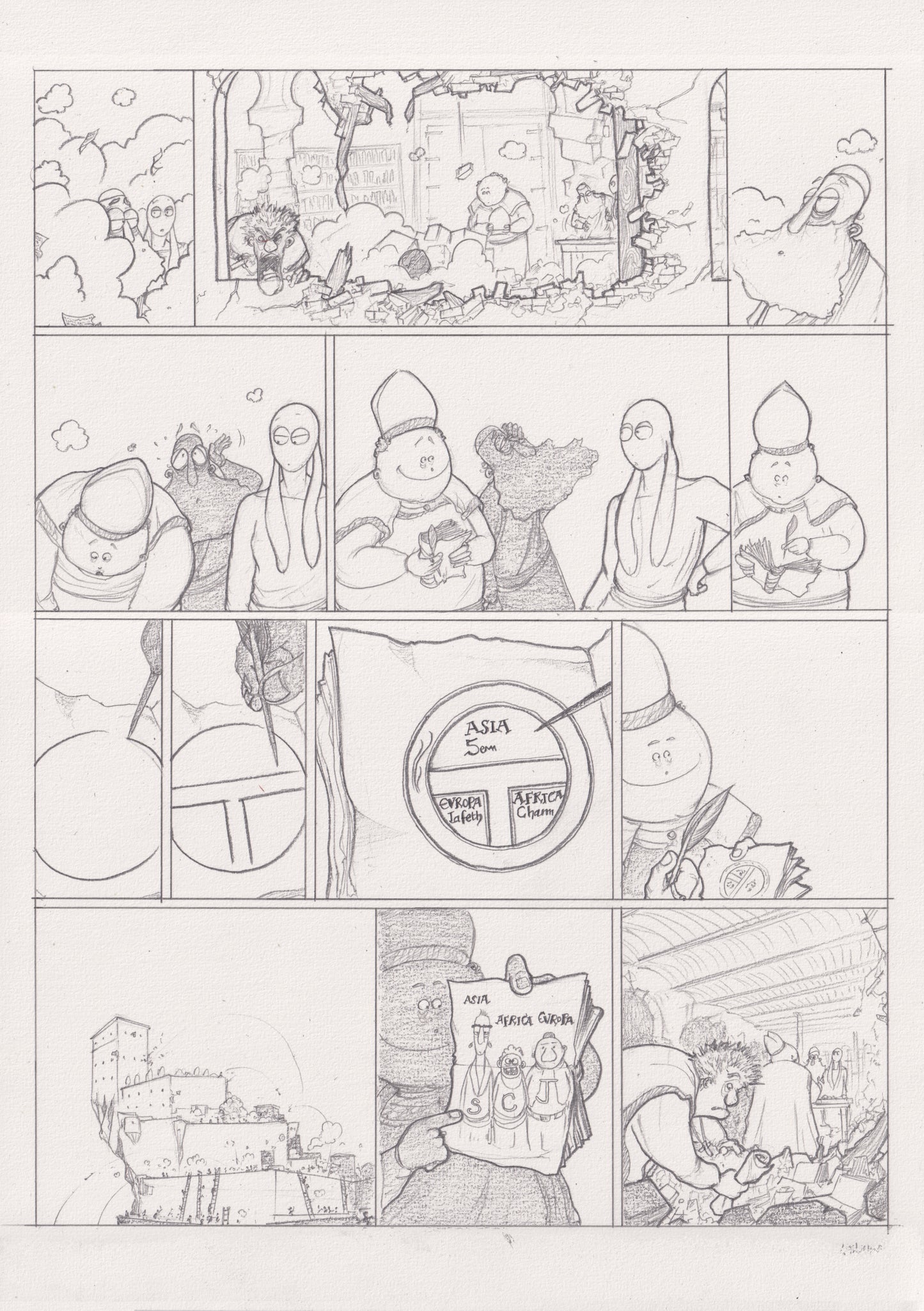 Geographia - Planche originale n°43