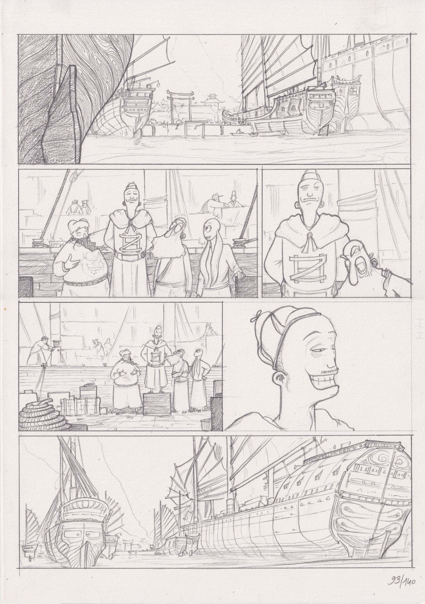 Geographia - Planche originale n°93