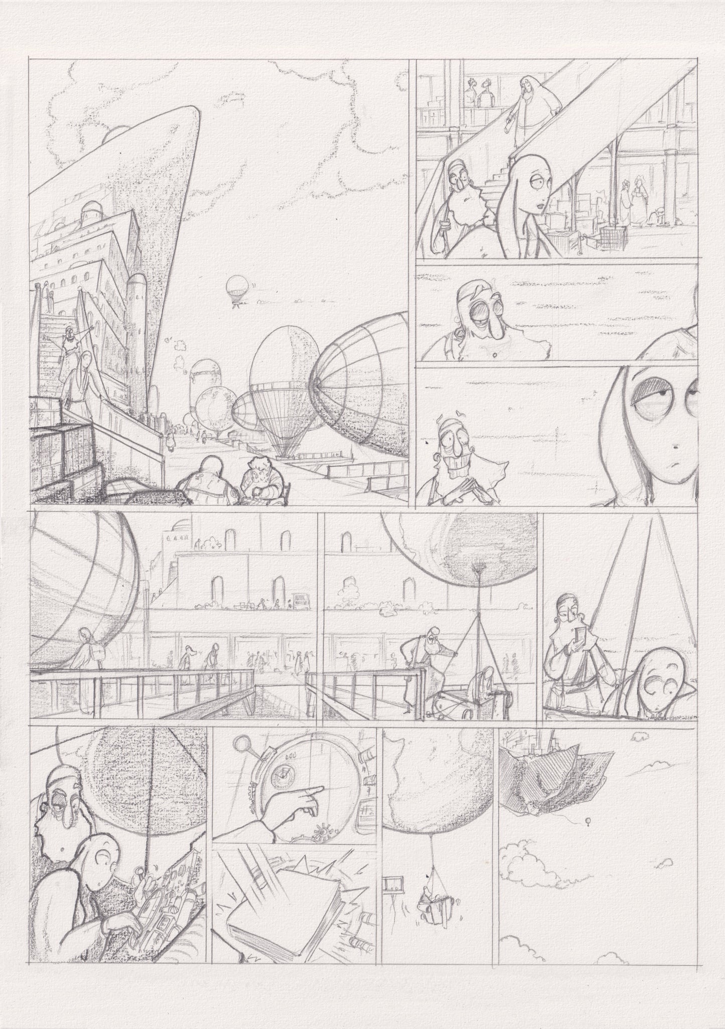 Geographia - Planche originale n°9