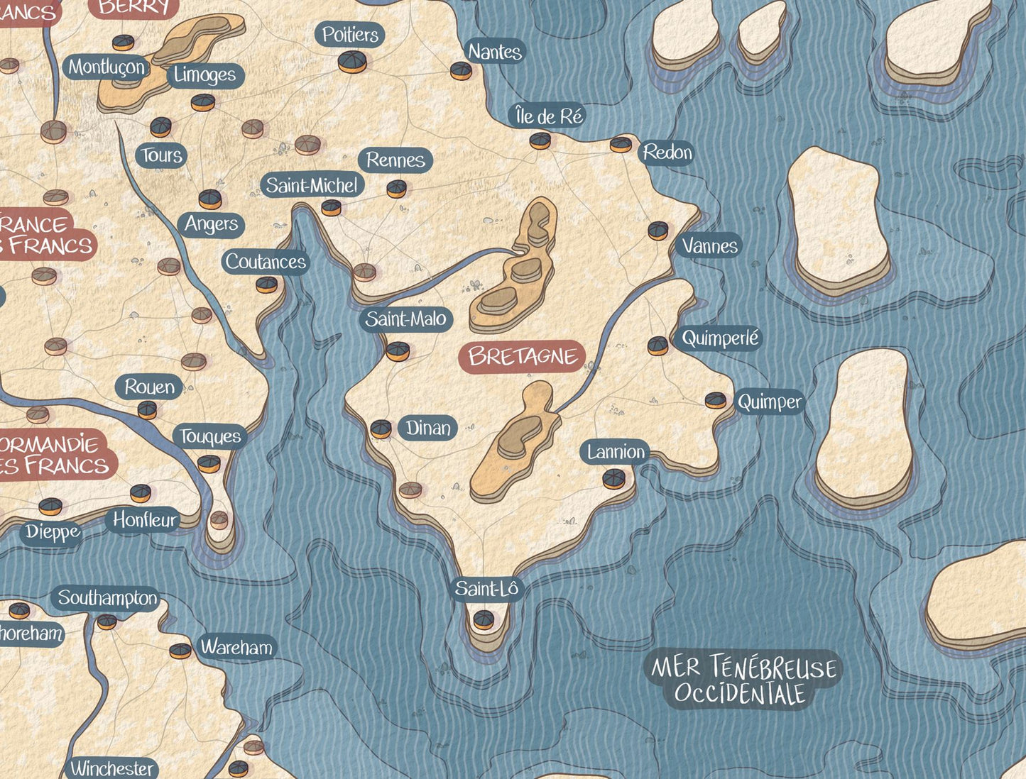 L'Europe selon Al Idrīsī (XIIe)