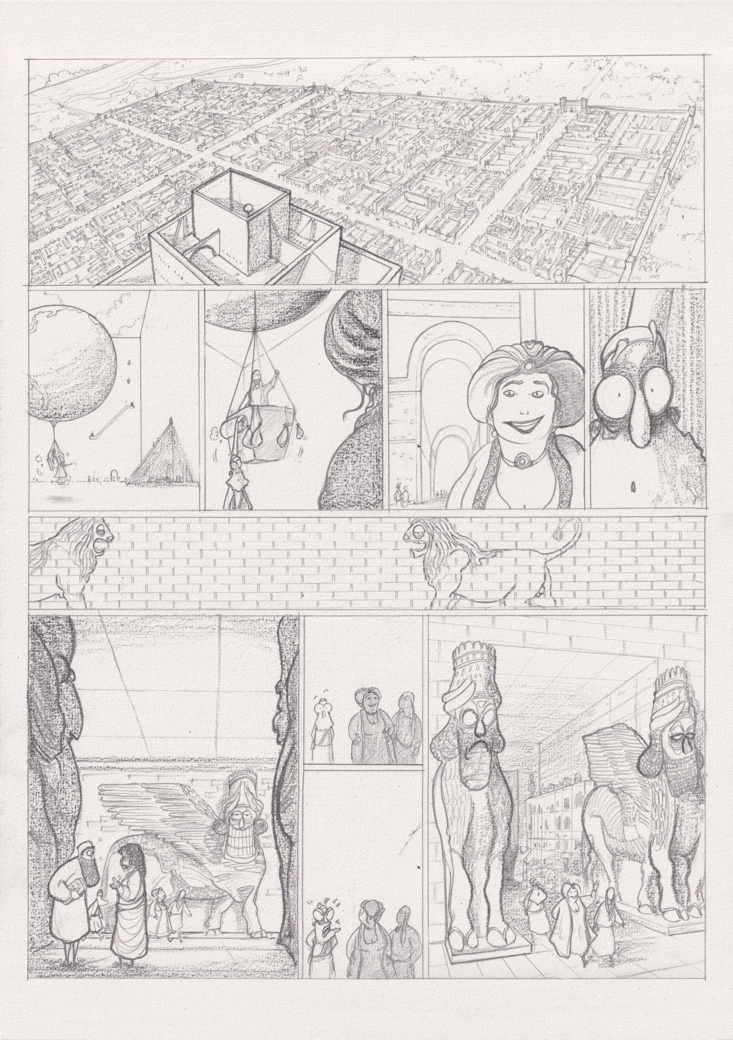Geographia - Planche originale n°10