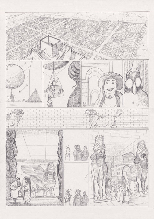 Geographia - Planche originale n°10