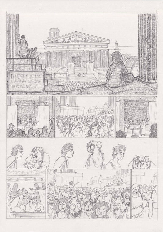 Geographia - Planche originale n°16