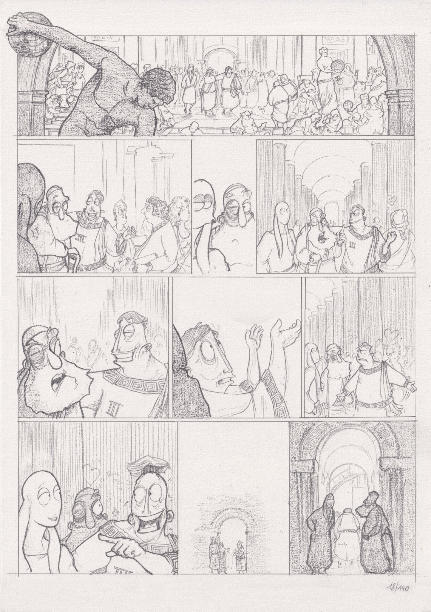 Geographia - Planche originale n°18