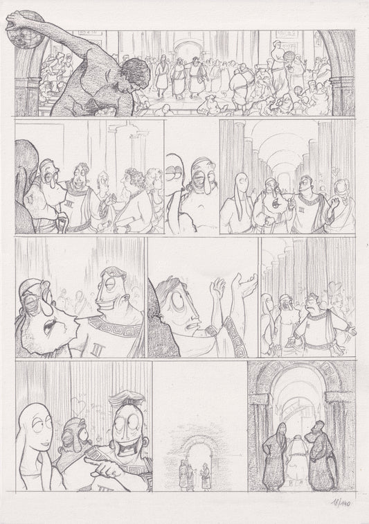 Geographia - Planche originale n°18