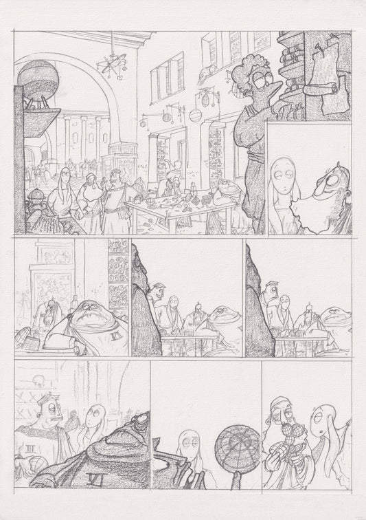 Geographia - Planche originale n°19