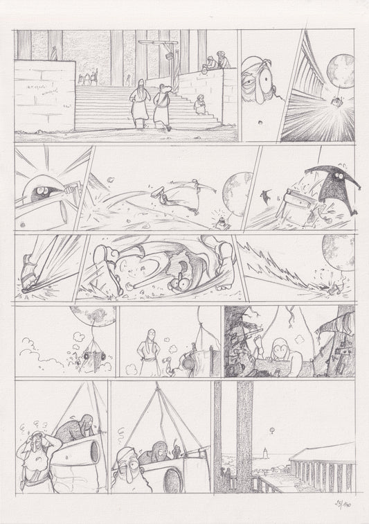 Geographia - Planche originale n°25