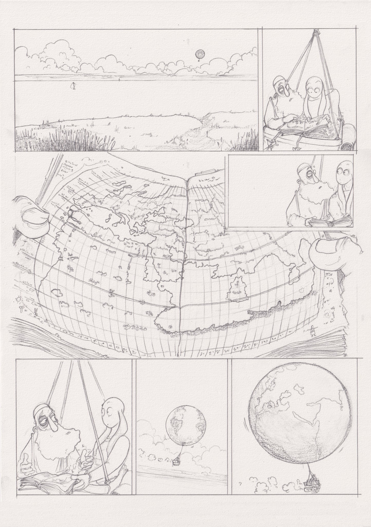 Geographia - Planche originale n°26