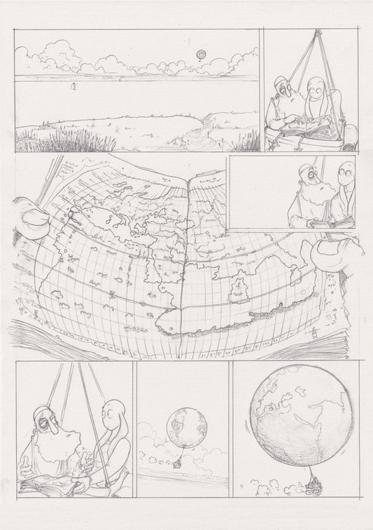 Geographia - Planche originale n°26