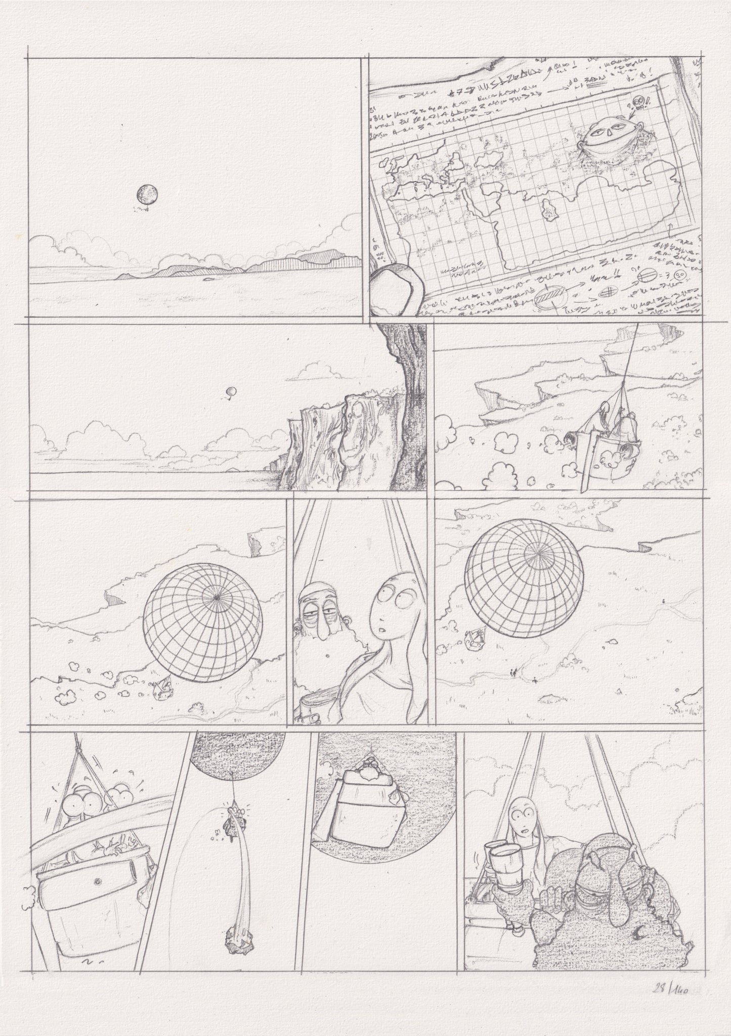 Geographia - Planche originale n°28