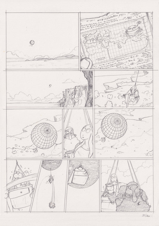 Geographia - Planche originale n°28