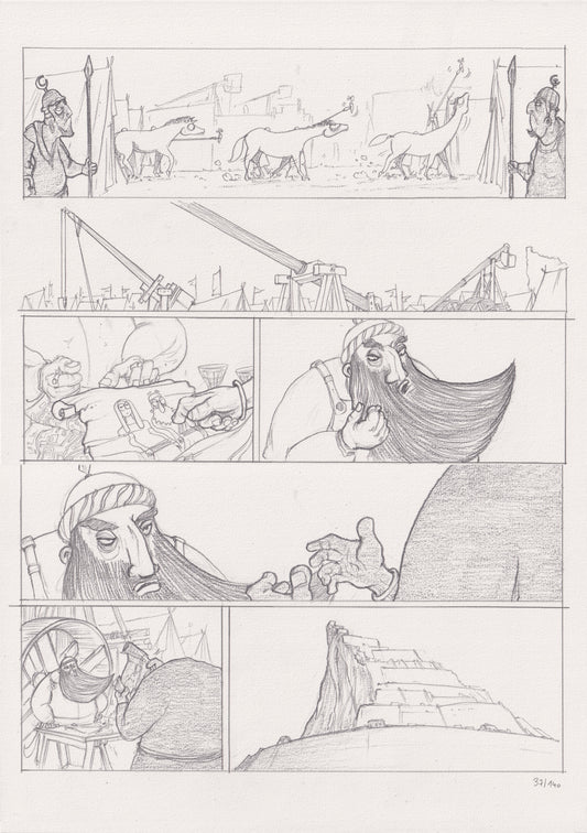 Geographia - Planche originale n°37