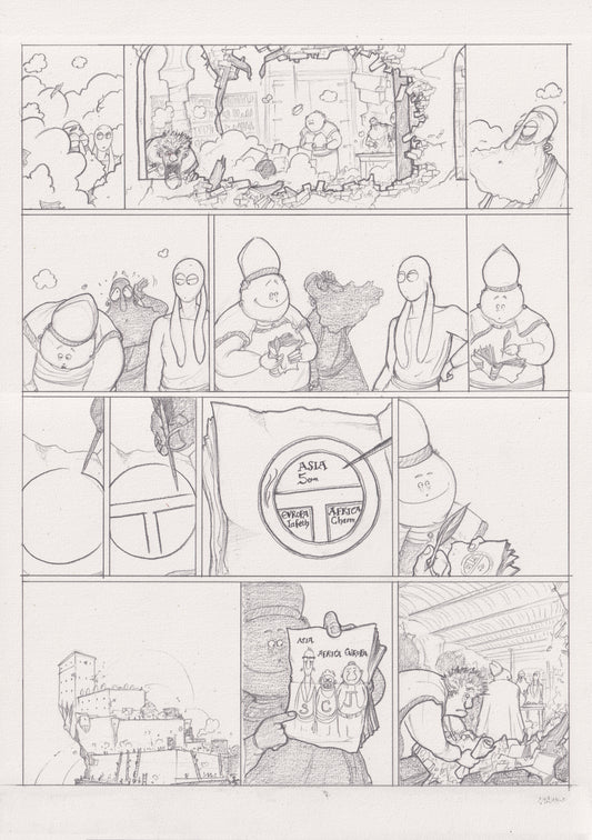 Geographia - Planche originale n°43