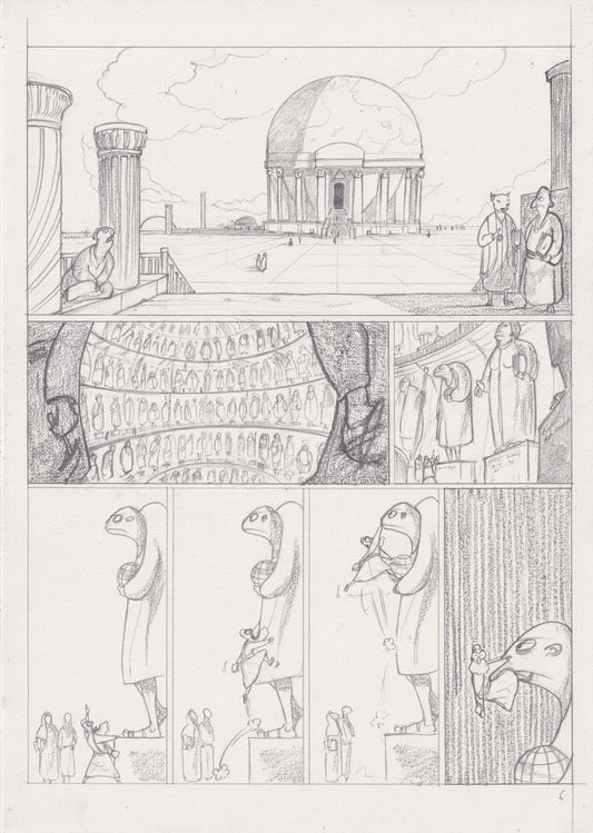 Geographia - Planche originale n°6