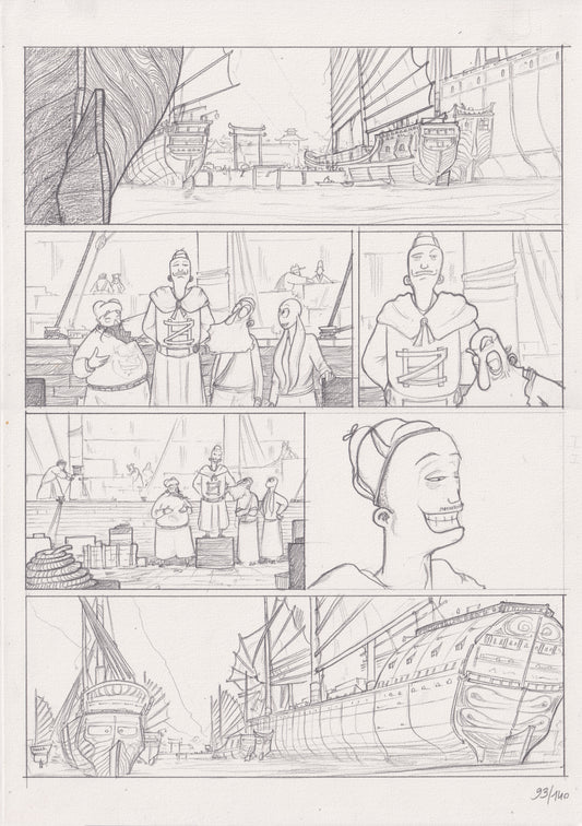 Geographia - Planche originale n°93