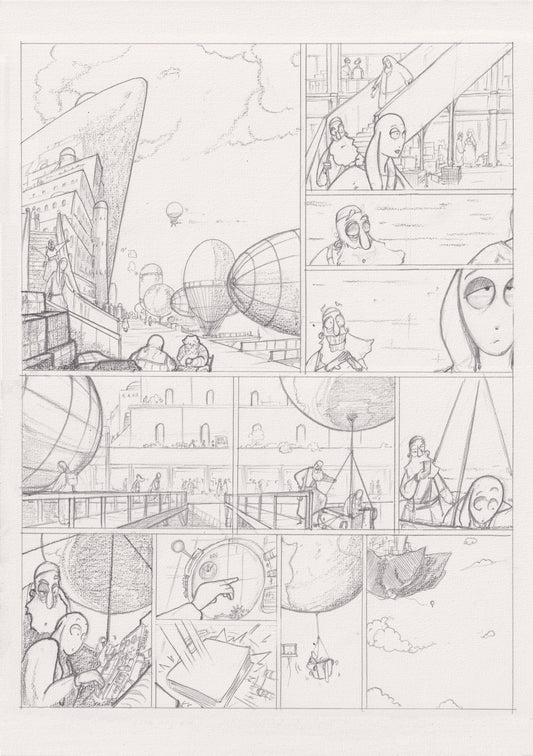 Geographia - Planche originale n°9