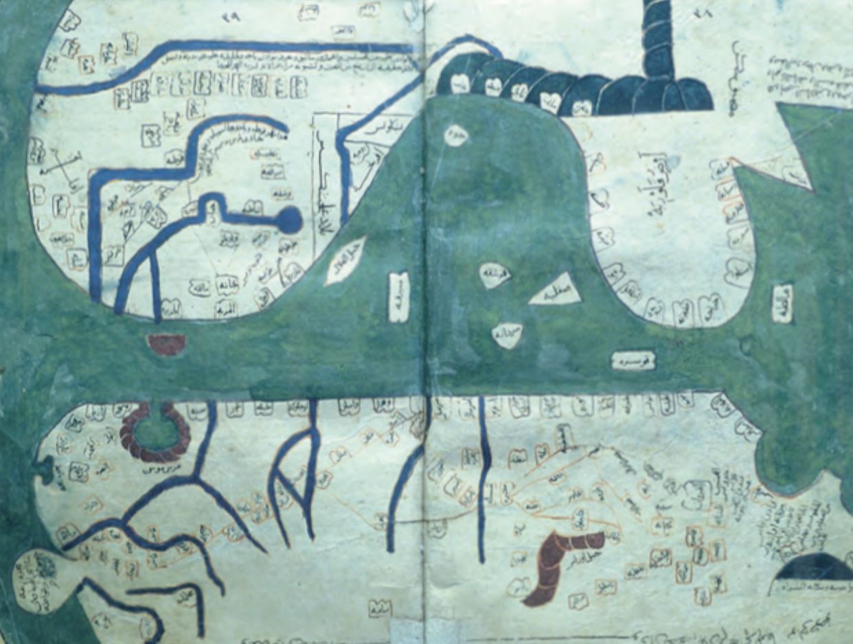 La Méditerranée selon Ibn Hawqal (Xe) - Tirage d'Art limité à 30 ex., numéroté et signé (30 en stock)